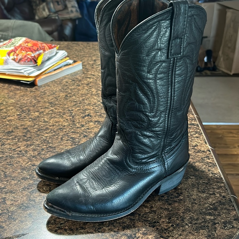 Masterson boot co Men’s black cowboy boots
